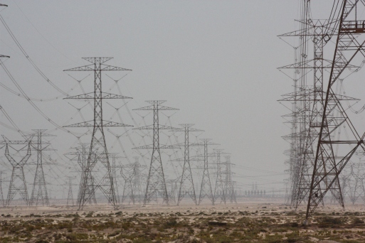 Auch in Saudi Arabien kommt der Strom aus der Steckdose